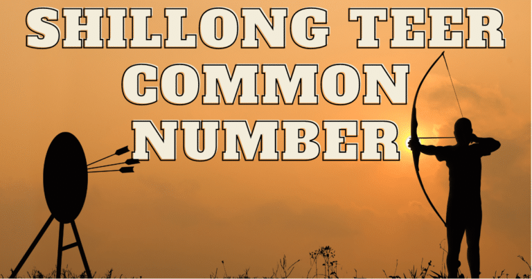 Shillong Teer Common Number
